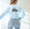 Believe In Christ w/ Cross Comfort Colors Long Sleeve T Shirt
