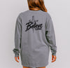 Believe In Christ w/ Cross Comfort Colors Long Sleeve T Shirt