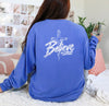 Believe In Christ w/ Cross Comfort Colors Long Sleeve T Shirt