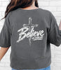 Believe In Christ w/ Cross Unisex Comfort Colors T Shirt