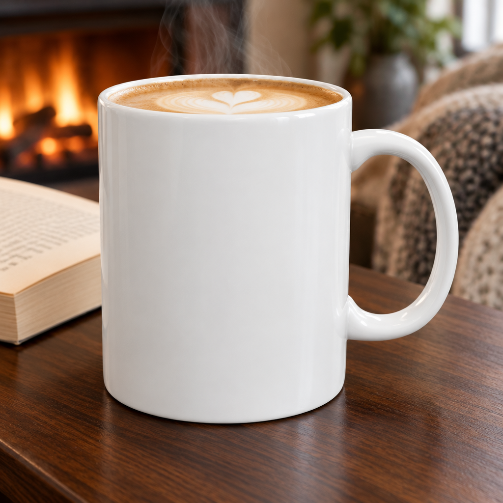 Blessed Script Ceramic Mug