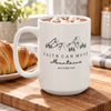 Faith Can Move Mountains Ceramic Mug - White