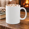 Love Faith Hope Heart Ceramic Mug - White