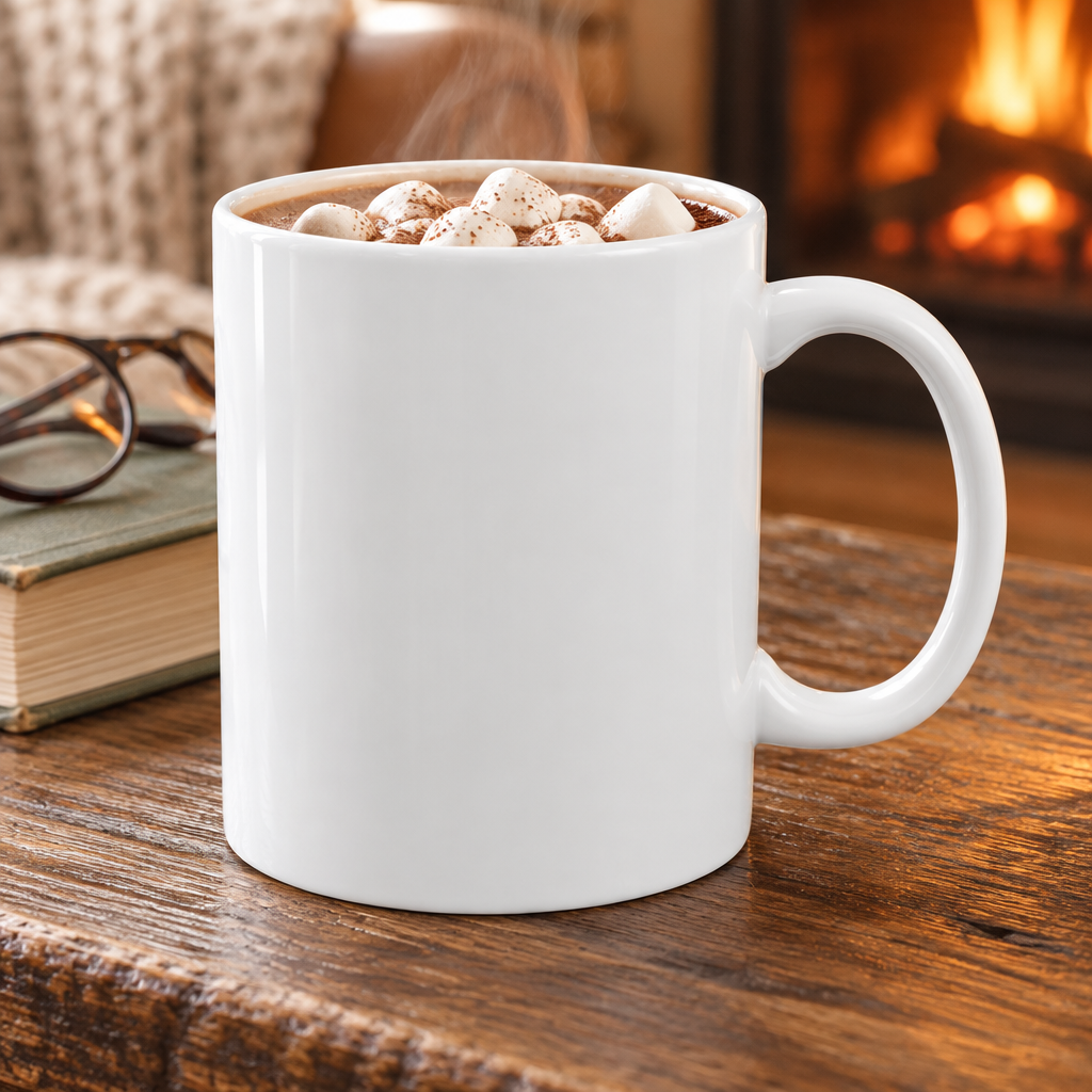 Love Faith Hope Heart Ceramic Mug - White