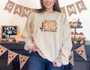 Fall for Jesus He Never Leaves Crewneck Sweatshirt