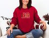 Fall for Jesus He Never Leaves Crewneck Sweatshirt