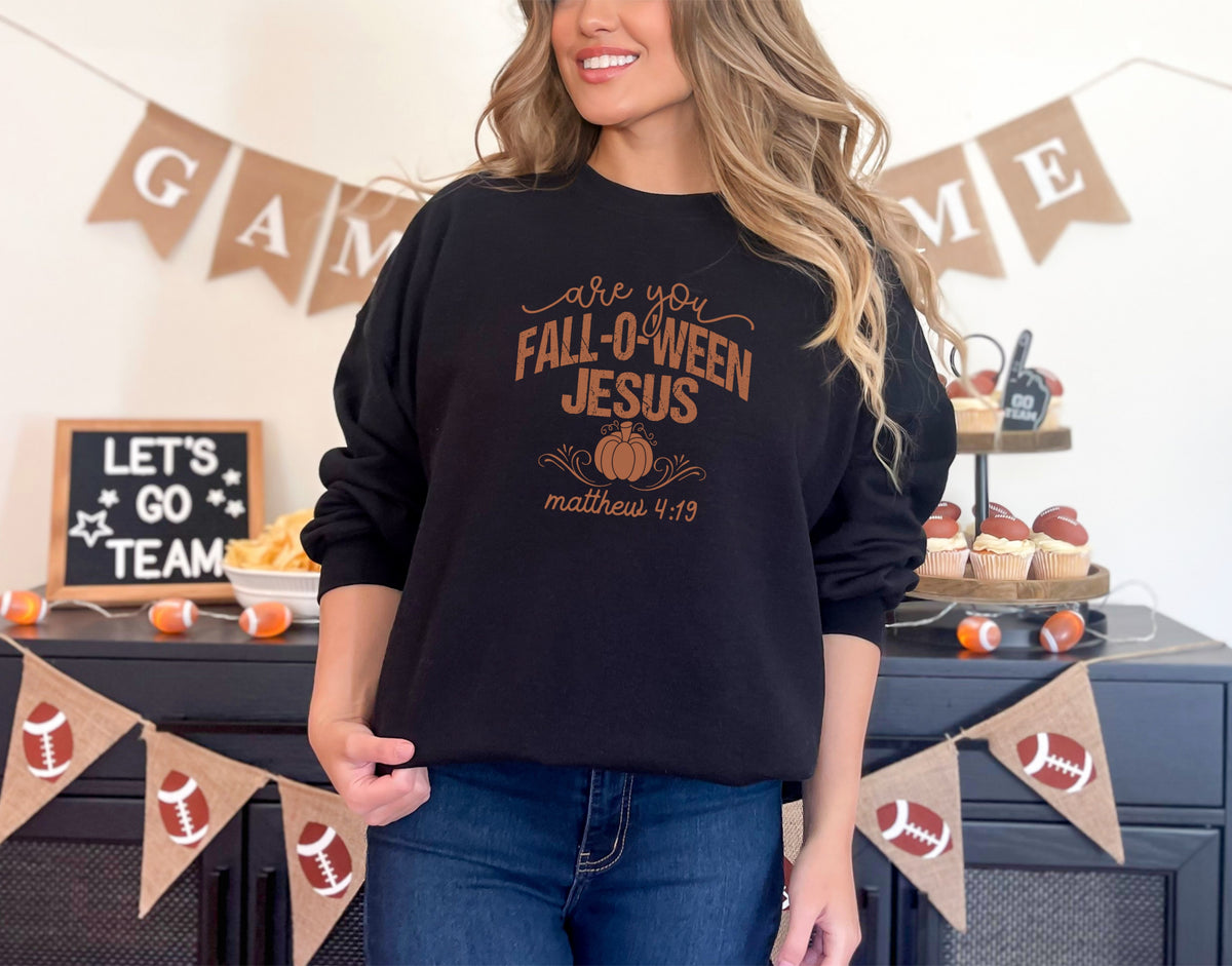 Are You Fall-O-Ween Jesus Crewneck Sweatshirt