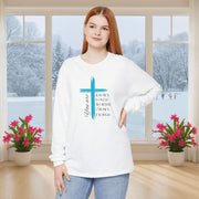 You Are Known, Loved, Worthy, Chosen, Enough  Unisex Relaxed Fit Long Sleeve T-Shirt - My Faith My Father