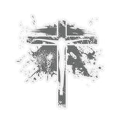 Jesus On Cross Kiss-Cut Stickers - My Faith My Father