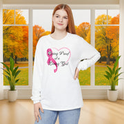 Living Proof Of A Loving God Heart Unisex Relaxed Fit Long Sleeve T-Shirt - My Faith My Father