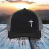 White Cross Snapback Trucker Cap (Embroidery) - My Faith My Father