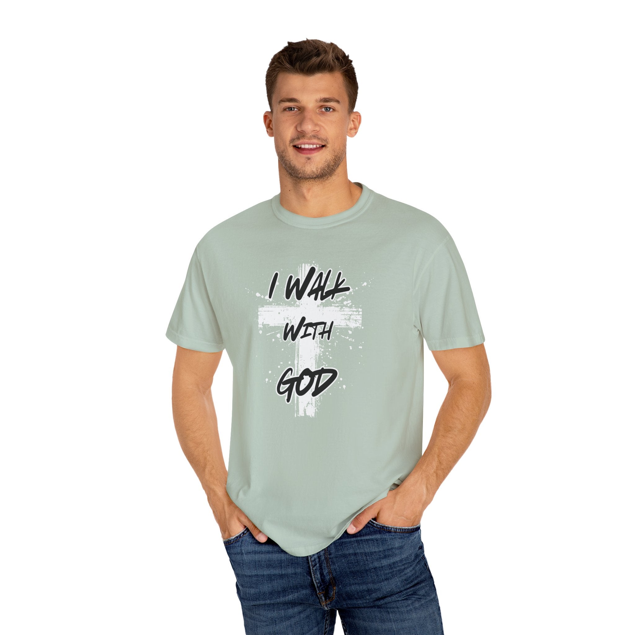 I Walk With God Unisex Relaxed Fit T-Shirt