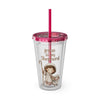 Jesus Is My Shepherd Sunsplash 16oz Tumbler With Straw - My Faith My Father