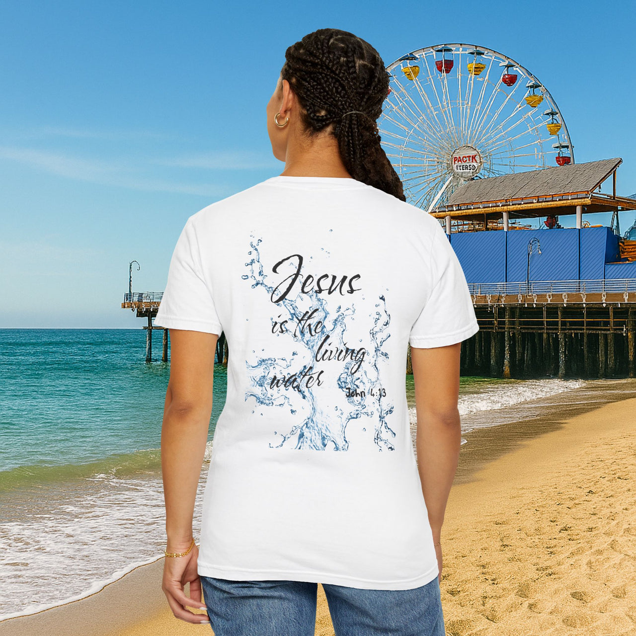 Jesus is the Living Water Unisex Relaxed Fit T-Shirt