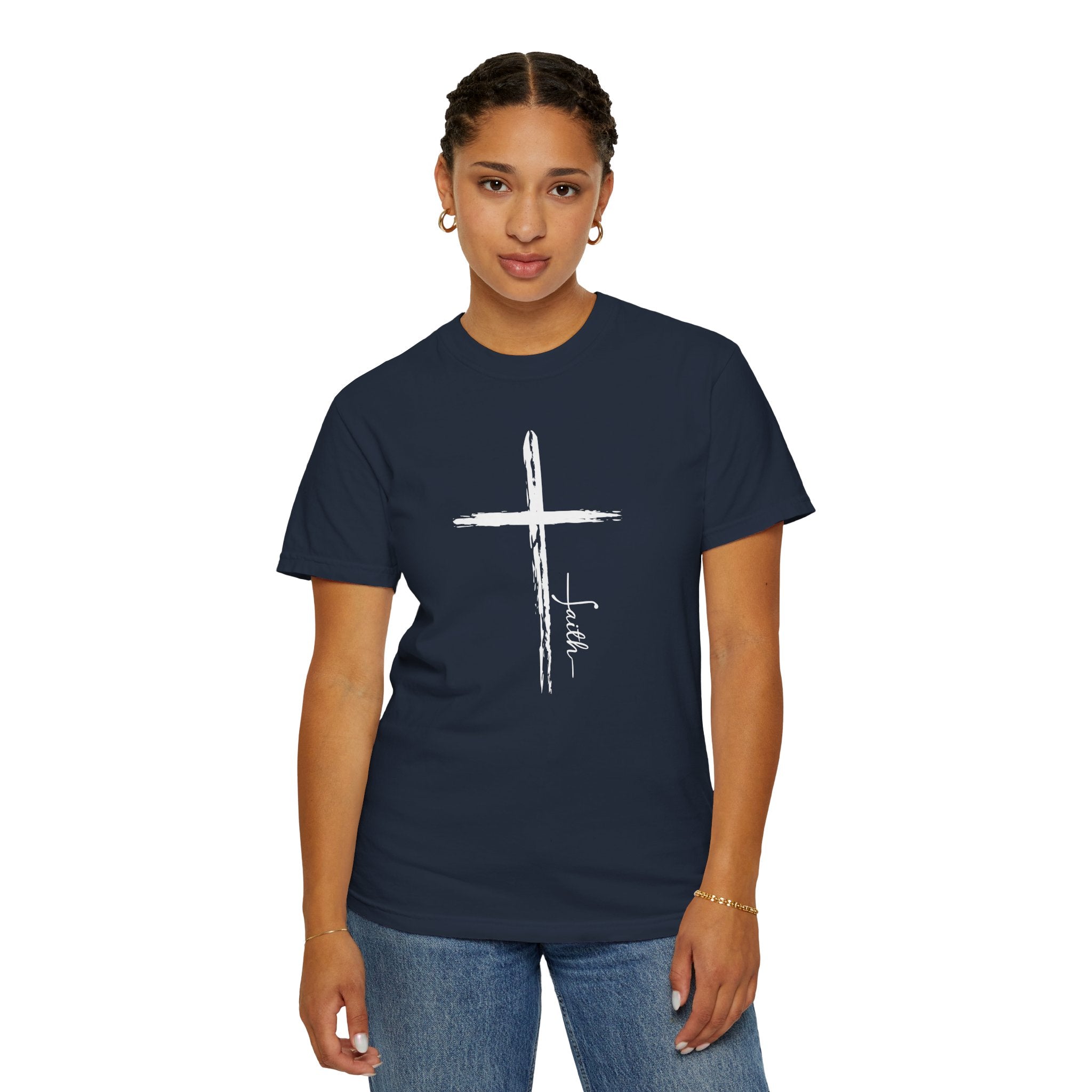 Cross With Faith Unisex Relaxed Fit T-Shirt