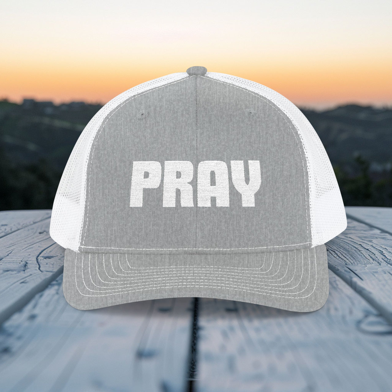Pray Snapback Trucker Hat