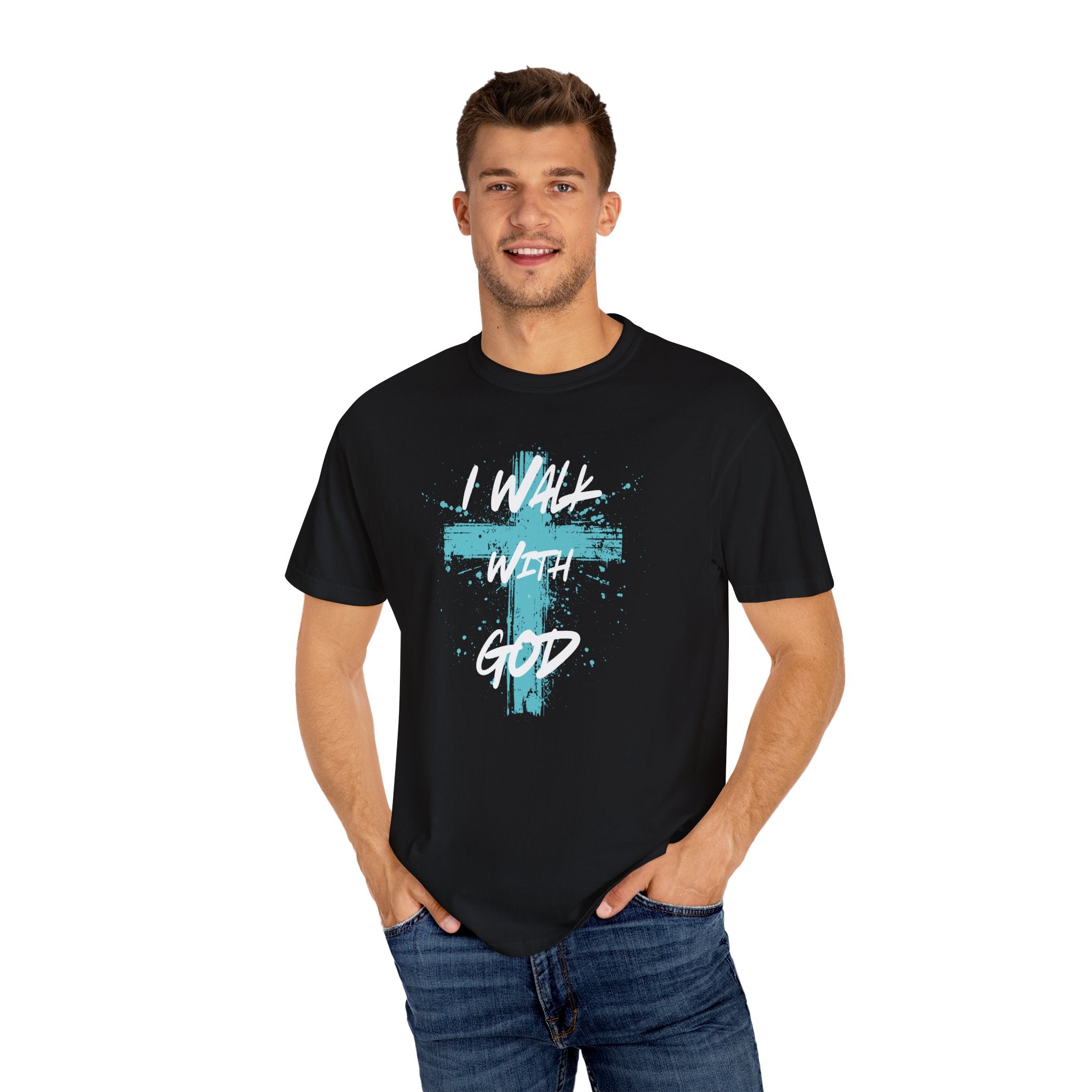 I Walk With God Unisex Relaxed Fit T-Shirt
