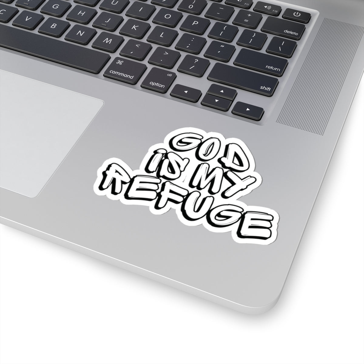 God is My Refuge Kiss-Cut Stickers - My Faith My Father