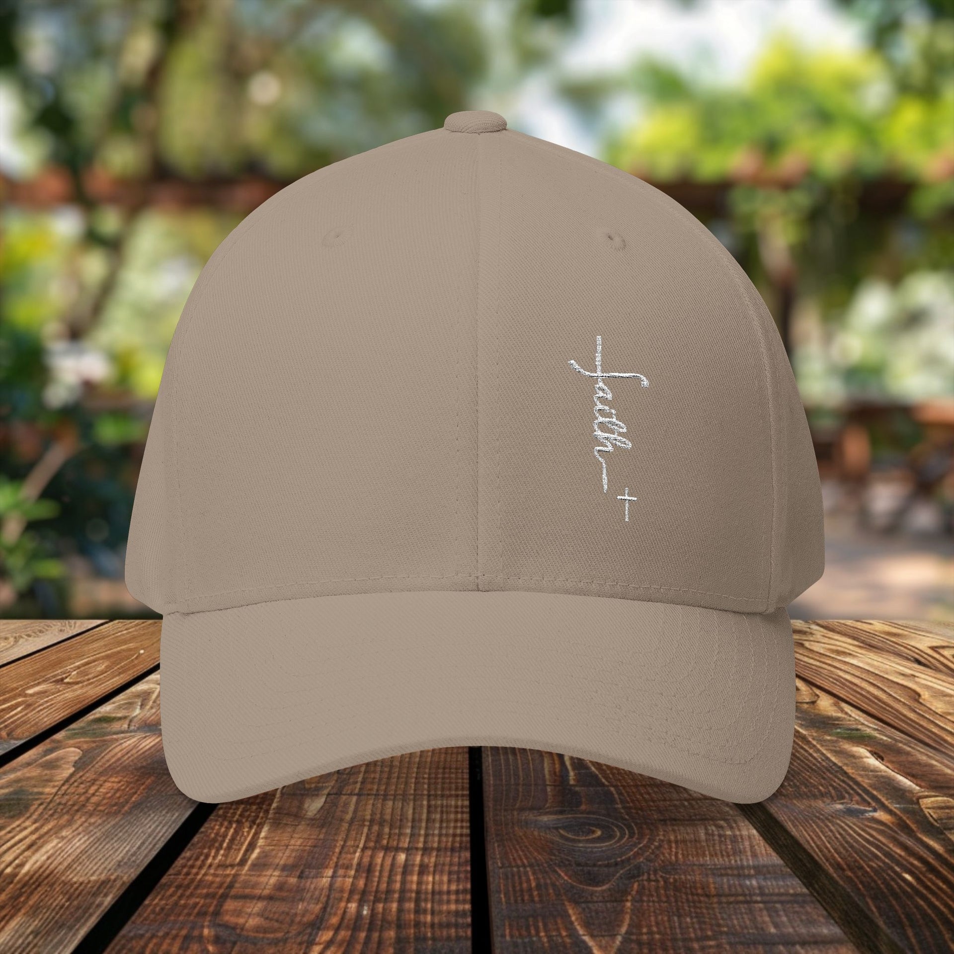 Faith + Cross Flexfit Hat - My Faith My Father