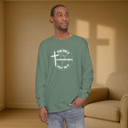 Pray Over It Relaxed Fit Long Sleeve T-Shirt - My Faith My Father