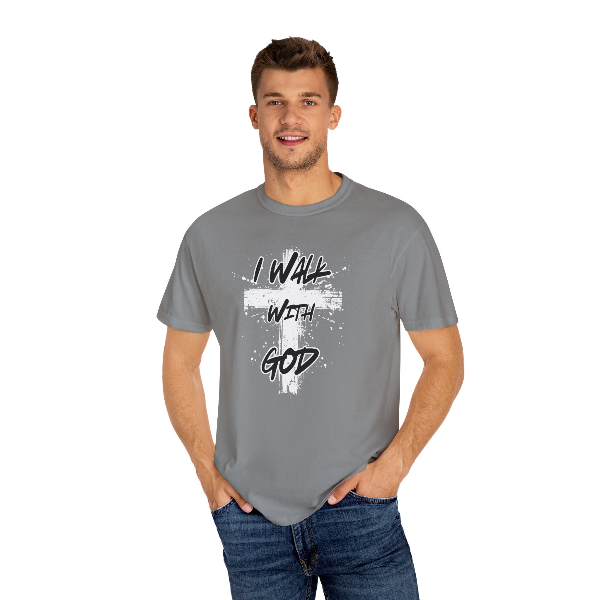 I Walk With God Unisex Relaxed Fit T-Shirt