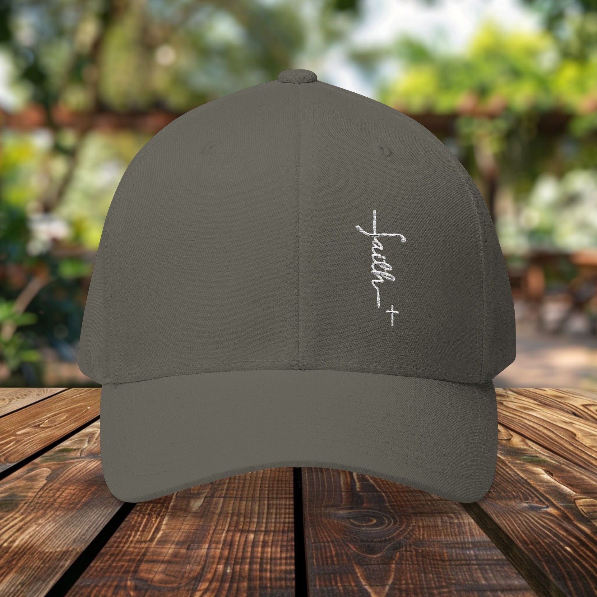 Faith + Cross Flexfit Hat - My Faith My Father