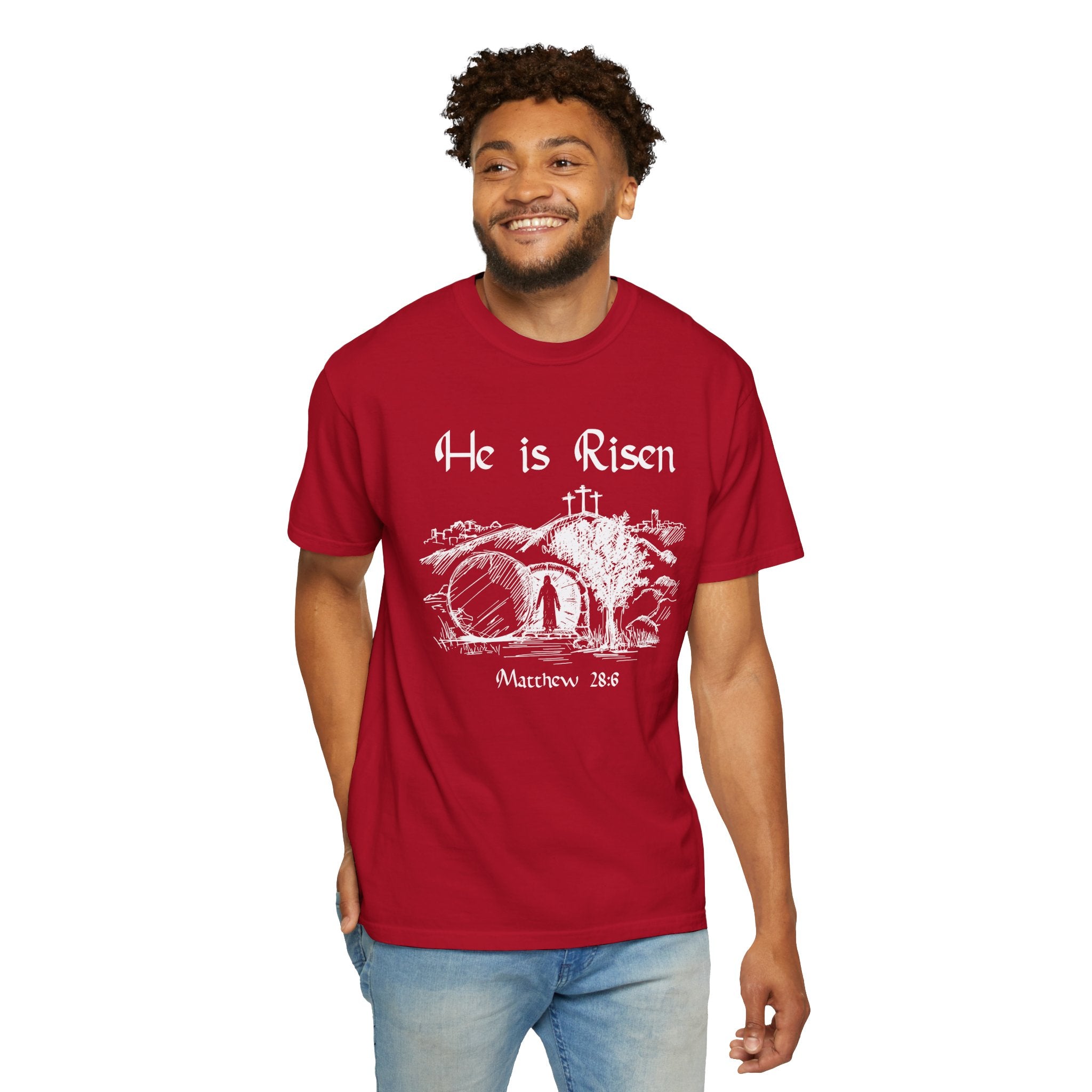 He is Risen Unisex Relaxed Fit T-Shirt