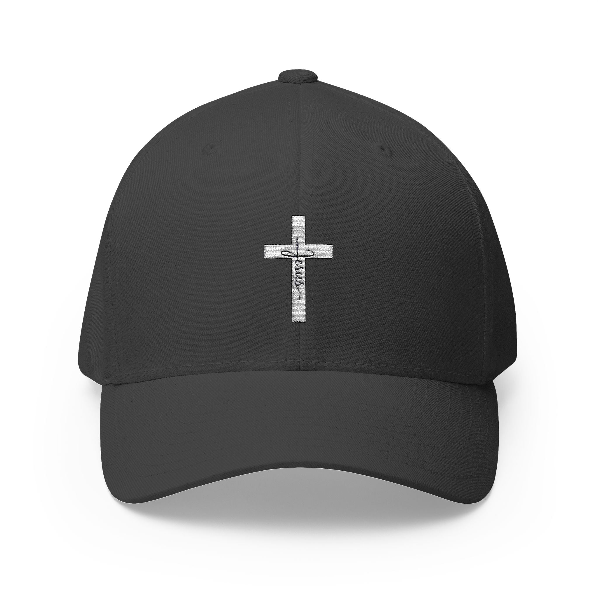 Cross With Jesus Flexfit Hat