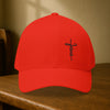 Jesus Cross FlexFit Hat - My Faith My Father
