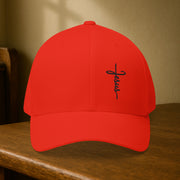 Jesus Cross FlexFit Hat - My Faith My Father
