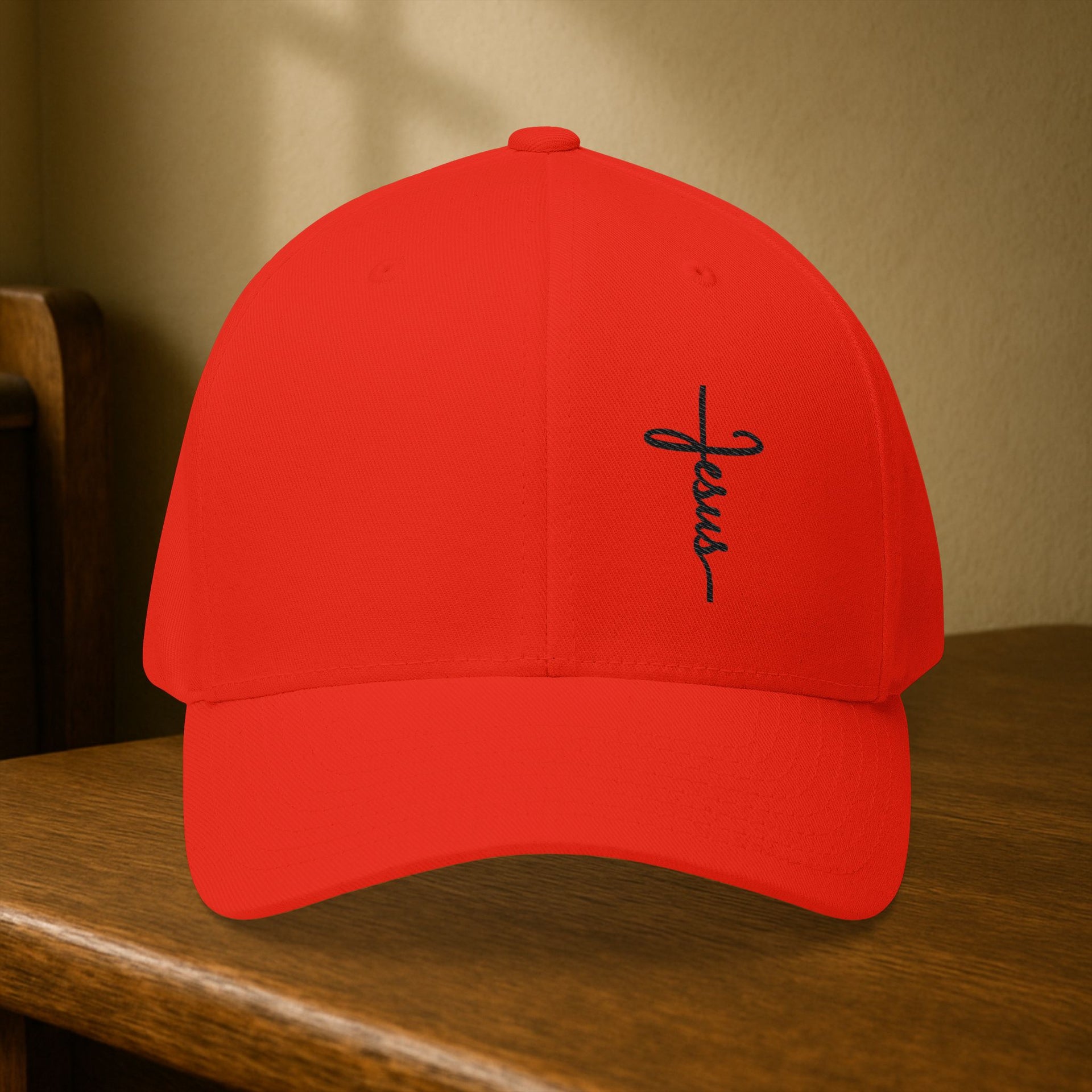 Jesus Cross FlexFit Hat - My Faith My Father