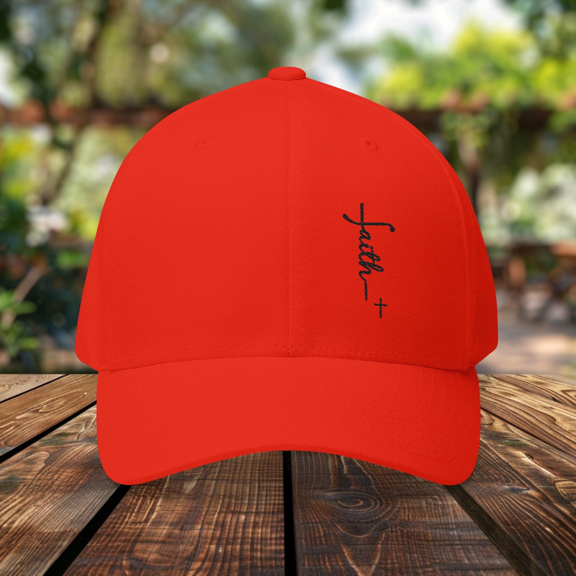Faith + Cross Flexfit Hat - My Faith My Father