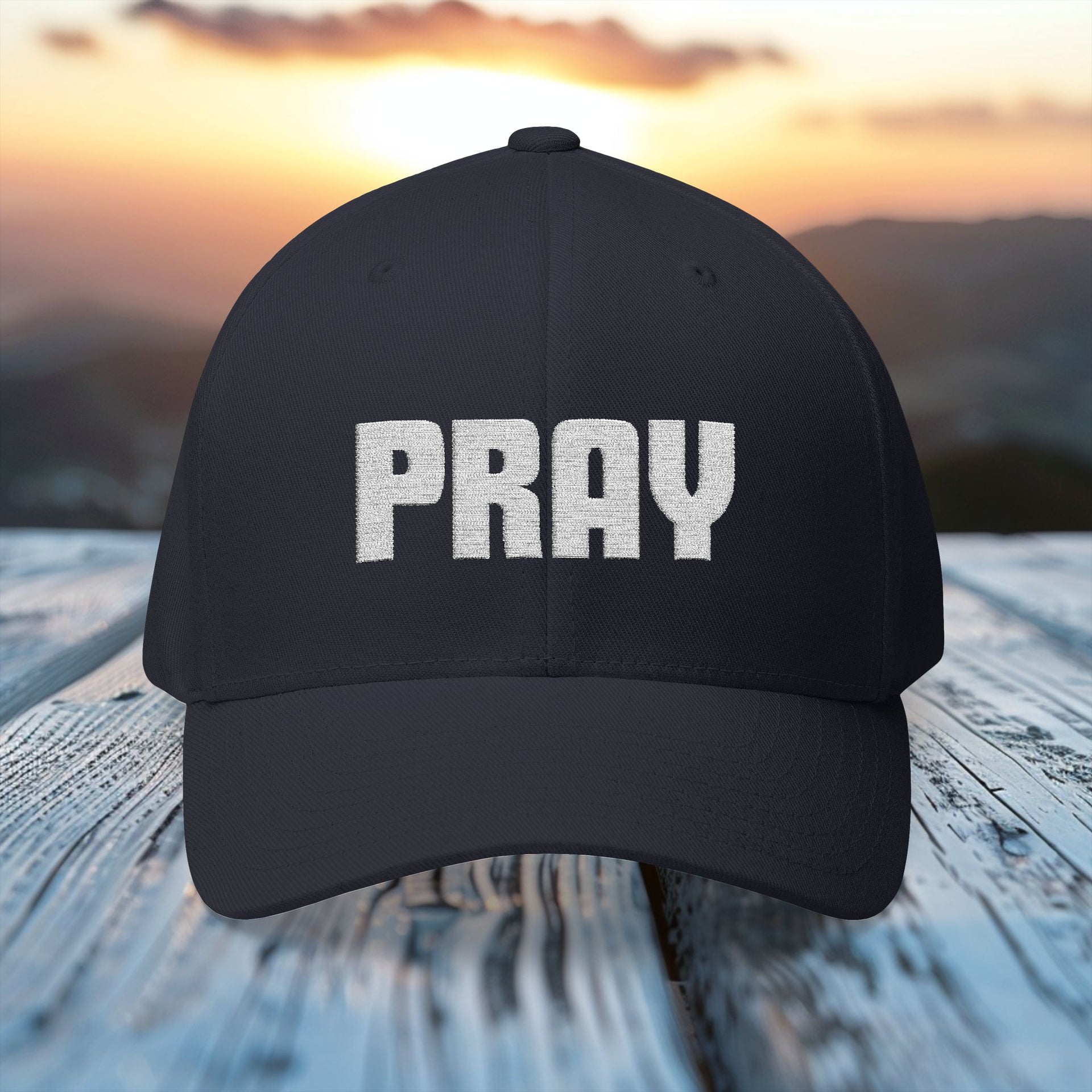 PRAY Flex Fit Hat - My Faith My Father
