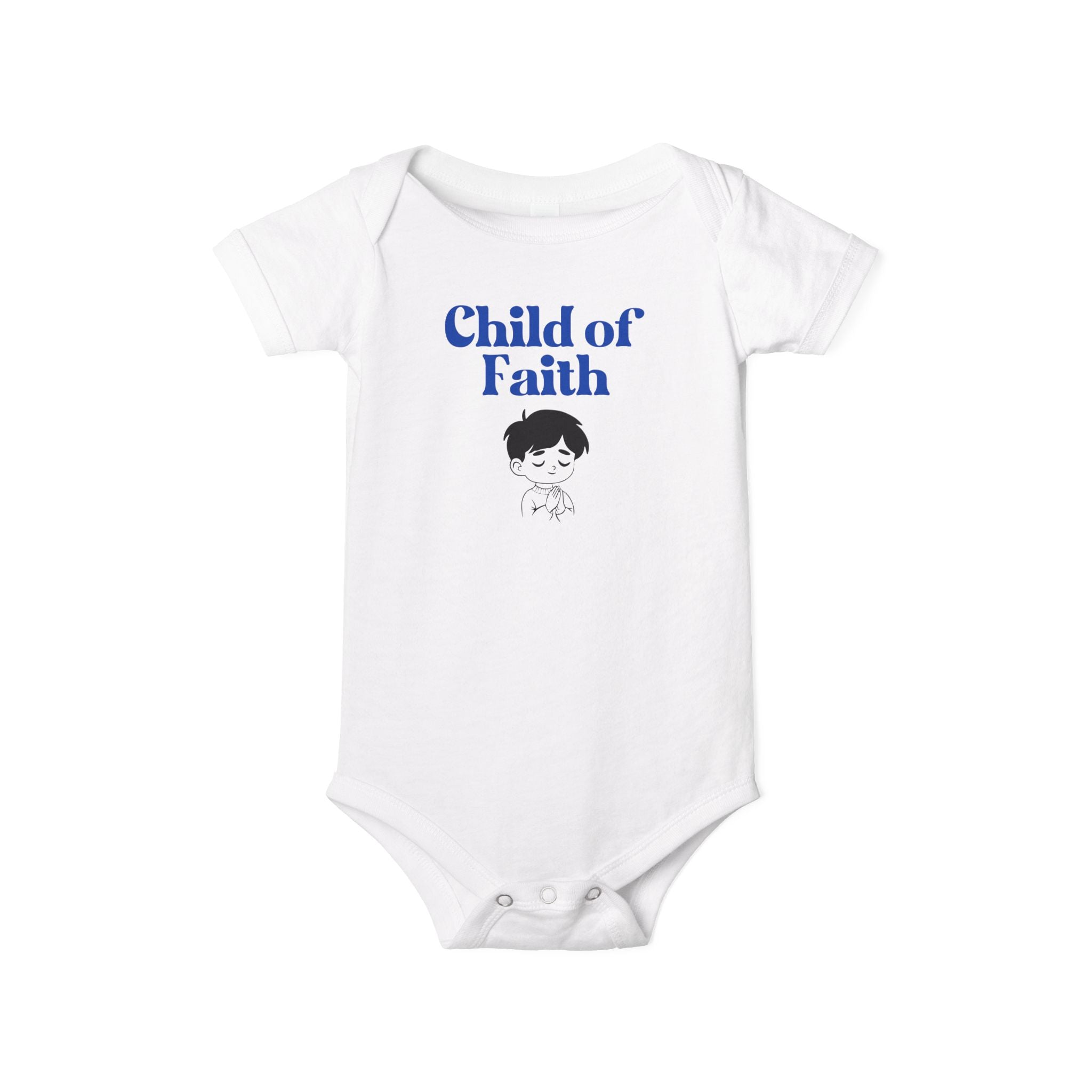 Child of Faith (Boy) Infant Onesie