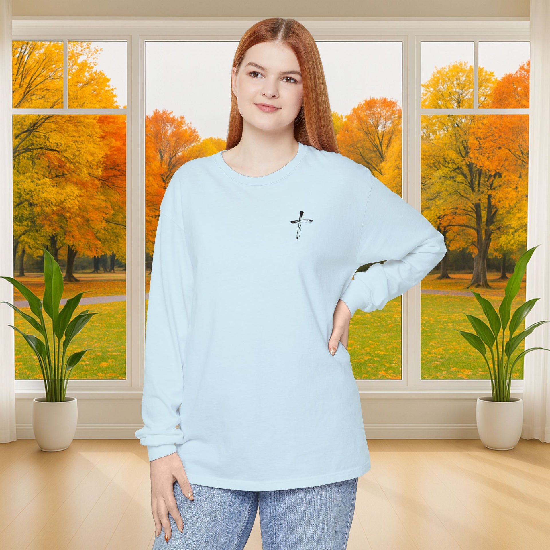 Jesus Saves Unisex Long Sleeve T-Shirt - My Faith My Father