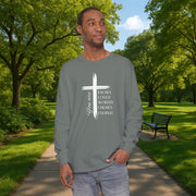 You Are Known, Loved, Worthy, Chosen, Enough  Unisex Relaxed Fit Long Sleeve T-Shirt - My Faith My Father