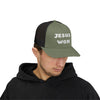 Jesus Won Snapback Trucker Hat - My Faith My Father