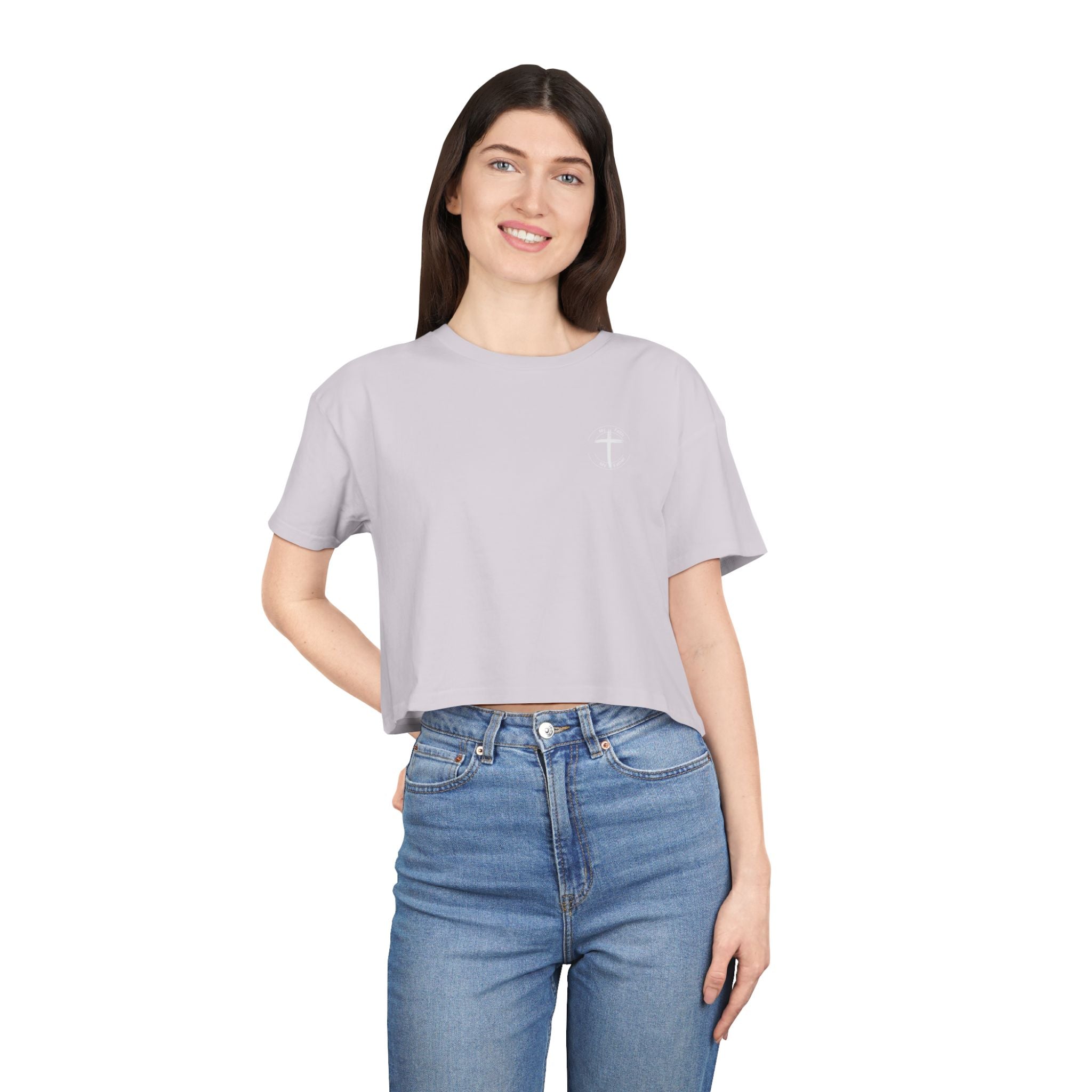 Accept What Is Crop Tee