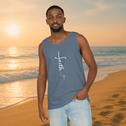 Faith + Cross Unisex Relaxed Fit Tank Top - My Faith My Father