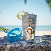 Jesus Is My Shepherd Sunsplash 16oz Tumbler With Straw - My Faith My Father