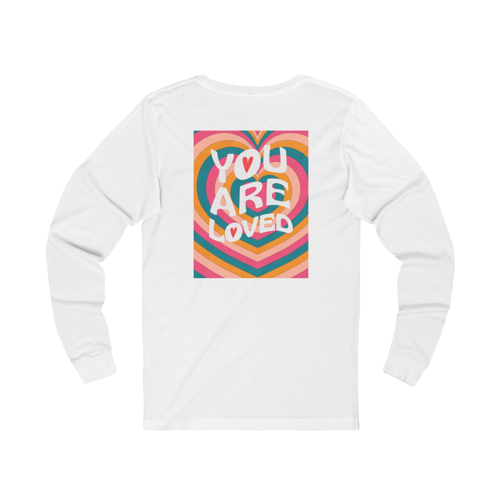 You Are Loved Retro Unisex Long Sleeve T-Shirt - My Faith My Father