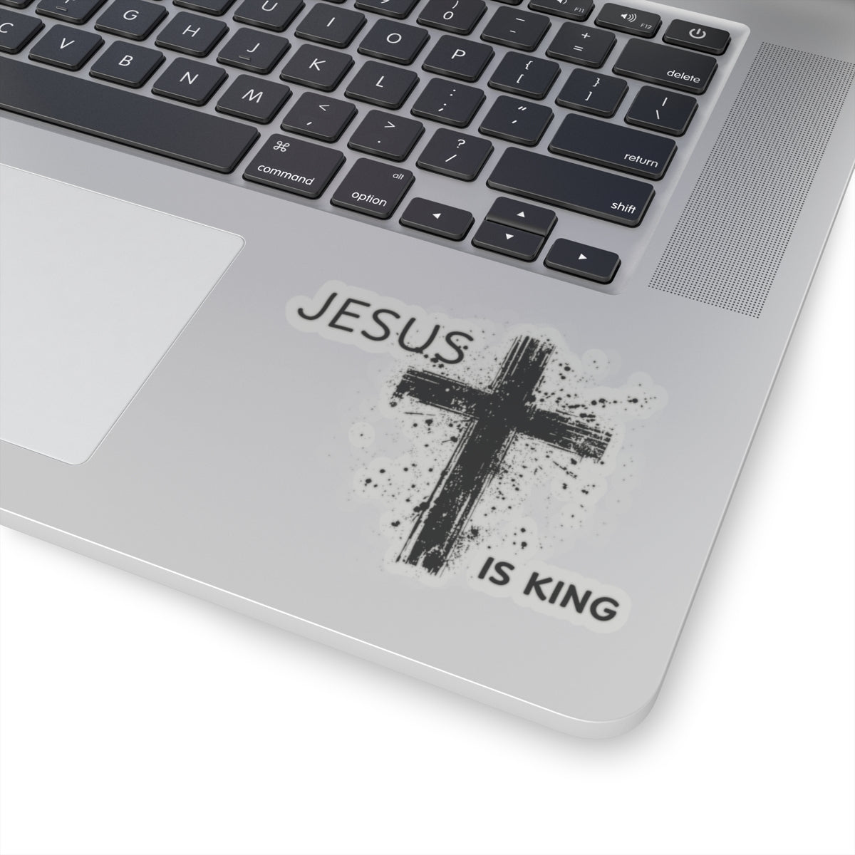 Jesus Is King Kiss-Cut Stickers - My Faith My Father