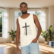 You Are Known, Loved, Worthy, Chosen, Enough Unisex Relaxed Fit Tank Top - My Faith My Father