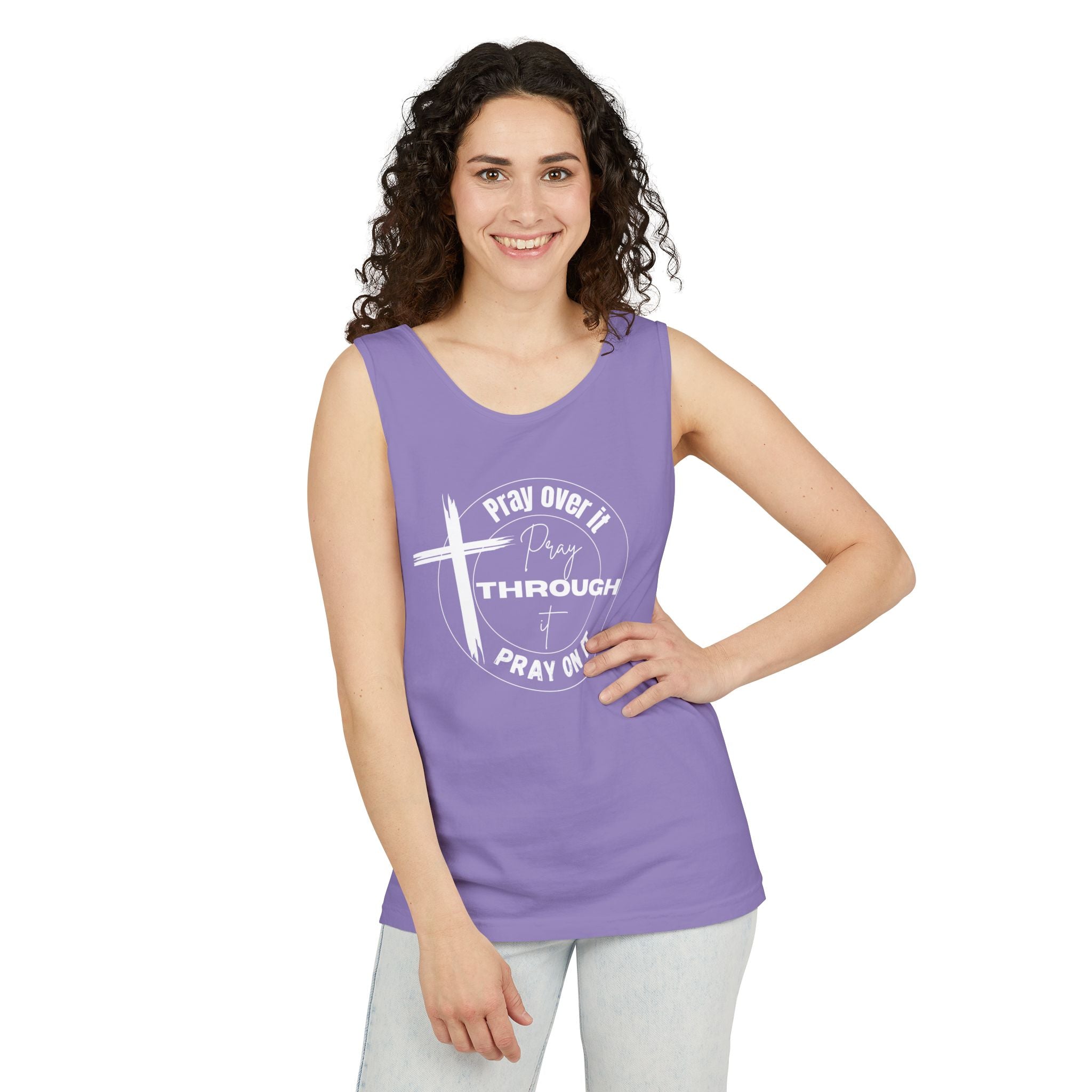 Pray Over It Unisex Relaxed Fit Tank Top