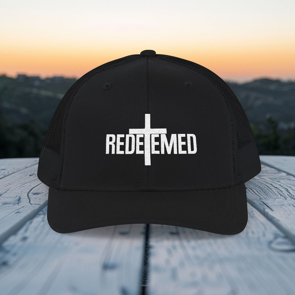Redeemed Embroidered Trucker Hat