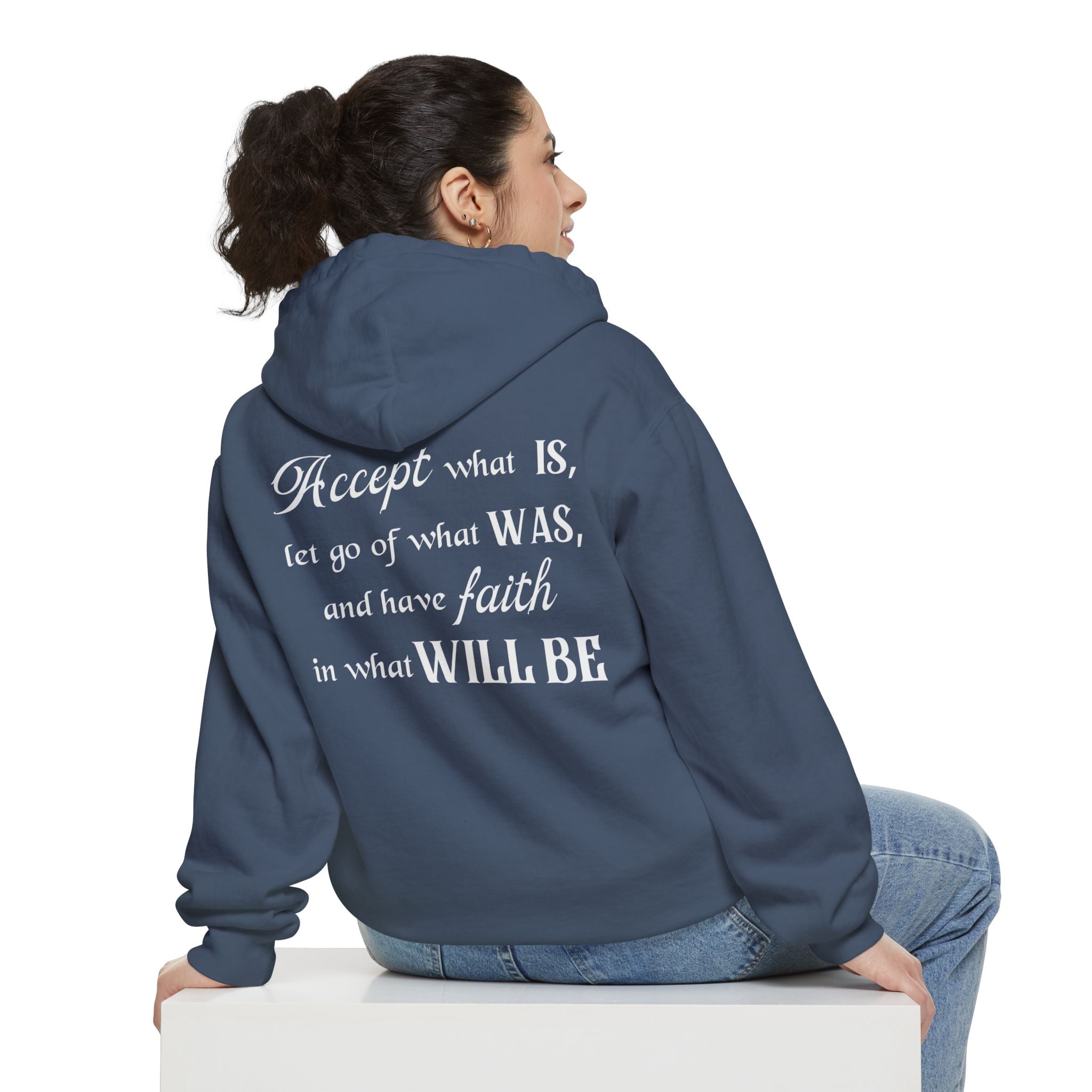 Accept What Is Unisex Relaxed Fit Hoodie