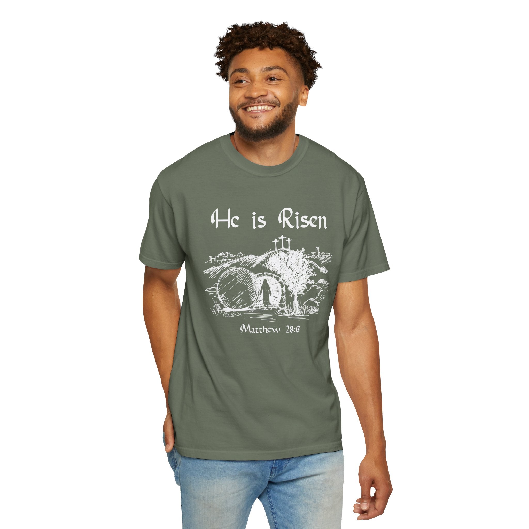 He is Risen Unisex Relaxed Fit T-Shirt