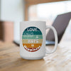 Love, Faith and Hope = Happiness Ceramic Mug - My Faith My Father