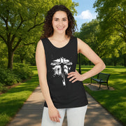 Jesus On Cross Unisex Relaxed Fit Tank Top - My Faith My Father