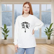 Jesus On Cross Unisex Relaxed Fit Long Sleeve T-Shirt - My Faith My Father